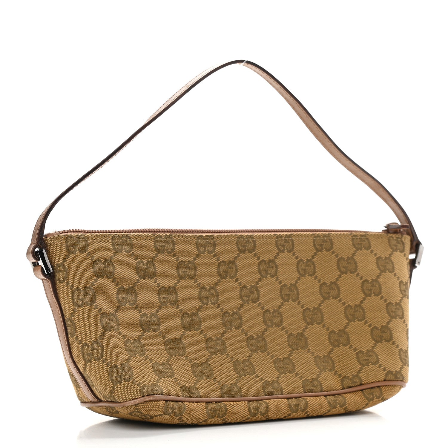 Gucci Monogram Boat Pochette Brown 2 of 8