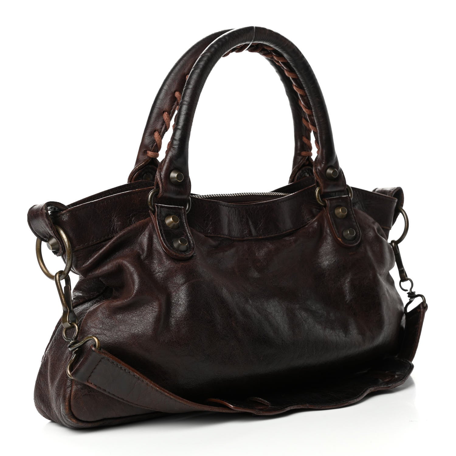 Balenciaga Agneau Classic Hardware First Charbon 2 of 4