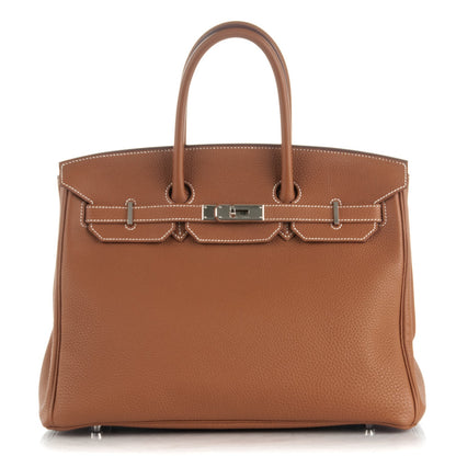 Hermes Togo Birkin 35 Gold 1 of 24