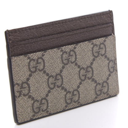 Gucci GG Supreme Monogram Ophidia Card Holder Brown 3 of 7