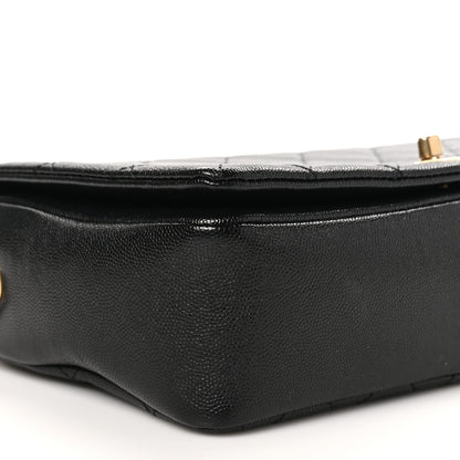Chanel Caviar Quilted Medium Fashion Therapy Flap Bag Black 9 of 10