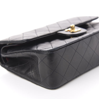 Chanel Lambskin Quilted Small Double Flap Black 9 of 12