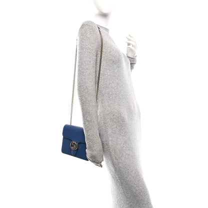 Gucci Dollar Calfskin Small Interlocking G Shoulder Bag Caspian 2 of 12