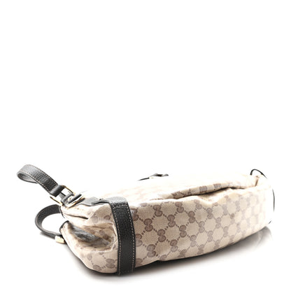 Gucci Crystal Monogram Medium Abbey Shoulder Bag Dark Brown 4 of 10