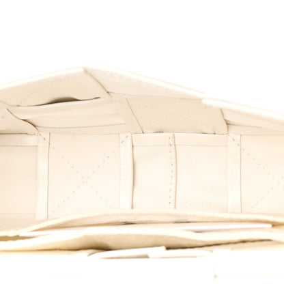 Bottega Veneta Paper Calfskin Intrecciato Cassette Belt Bag White 5 of 10