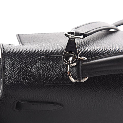 Hermes Epsom Kelly Sellier 32 Black 13 of 36
