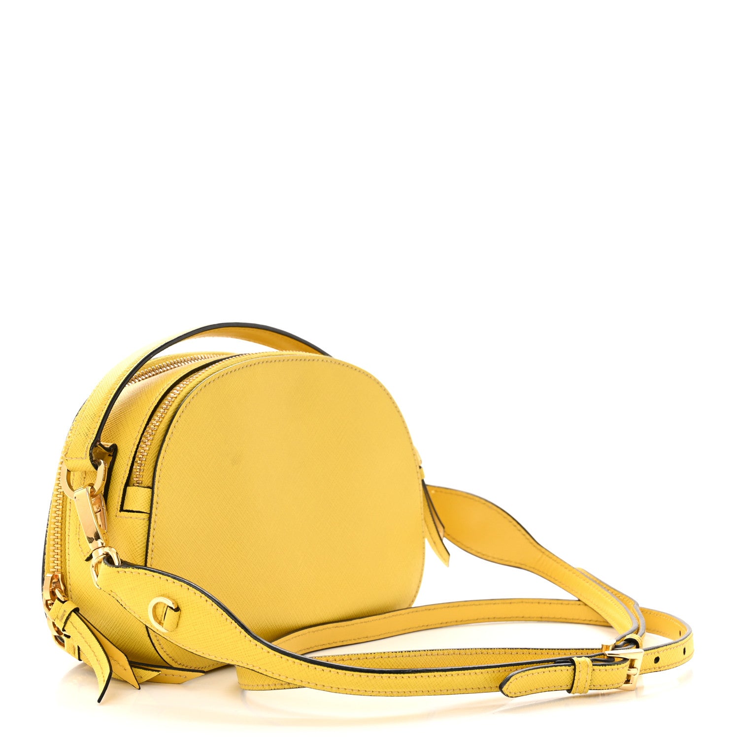 Prada Saffiano Lux Odette Crossbody Sole 3 of 17