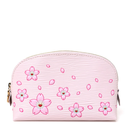 Louis Vuitton LV X TM Epi Cherry Blossom Cosmetic Pouch Pink 1 of 7