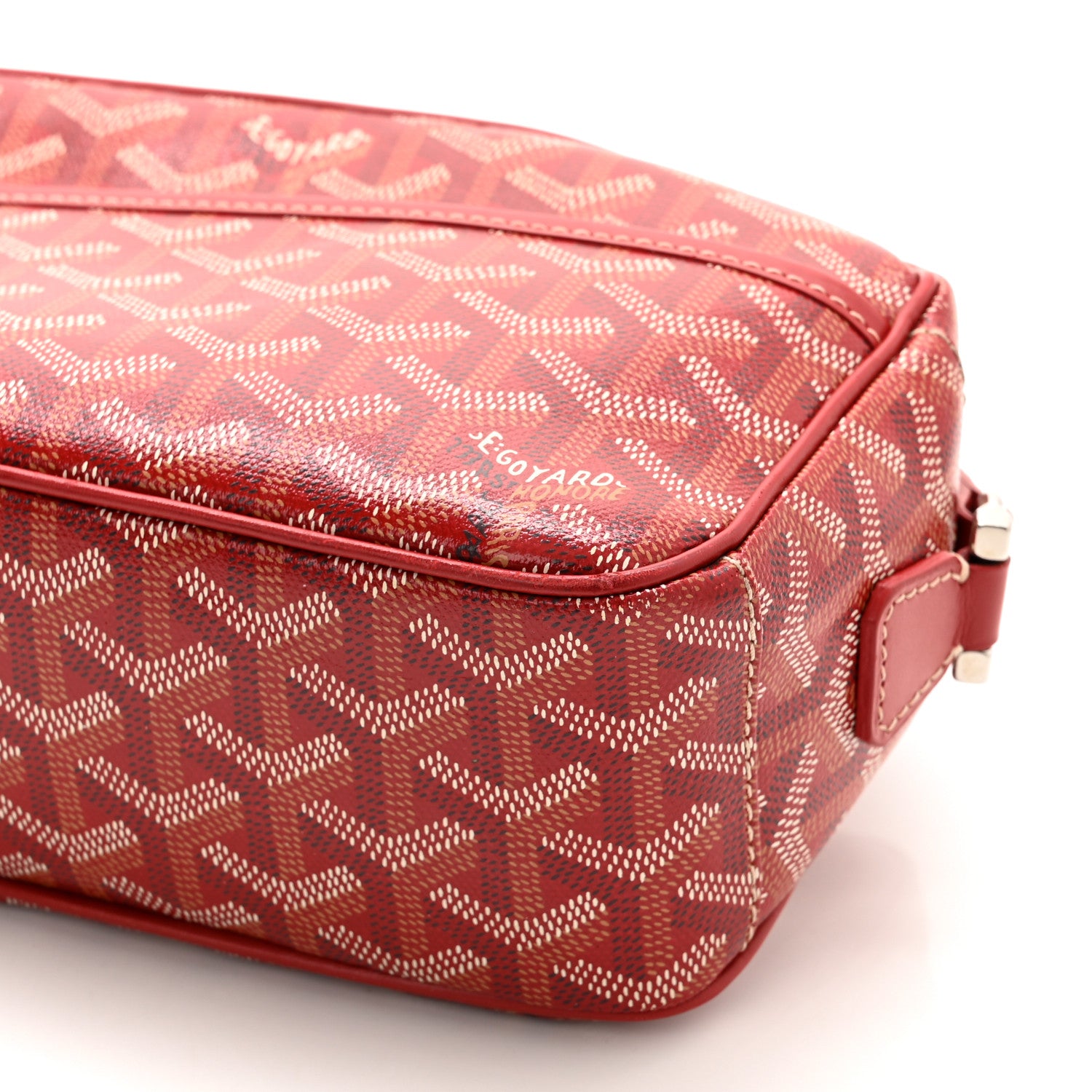 Goyard Goyardine Sac Cap Vert Red 9 of 9