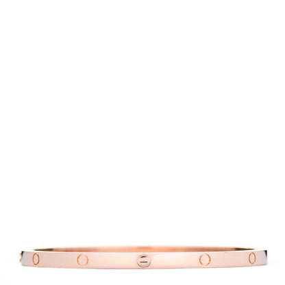 Cartier 18K Pink Gold Small LOVE Bracelet 17 1 of 5