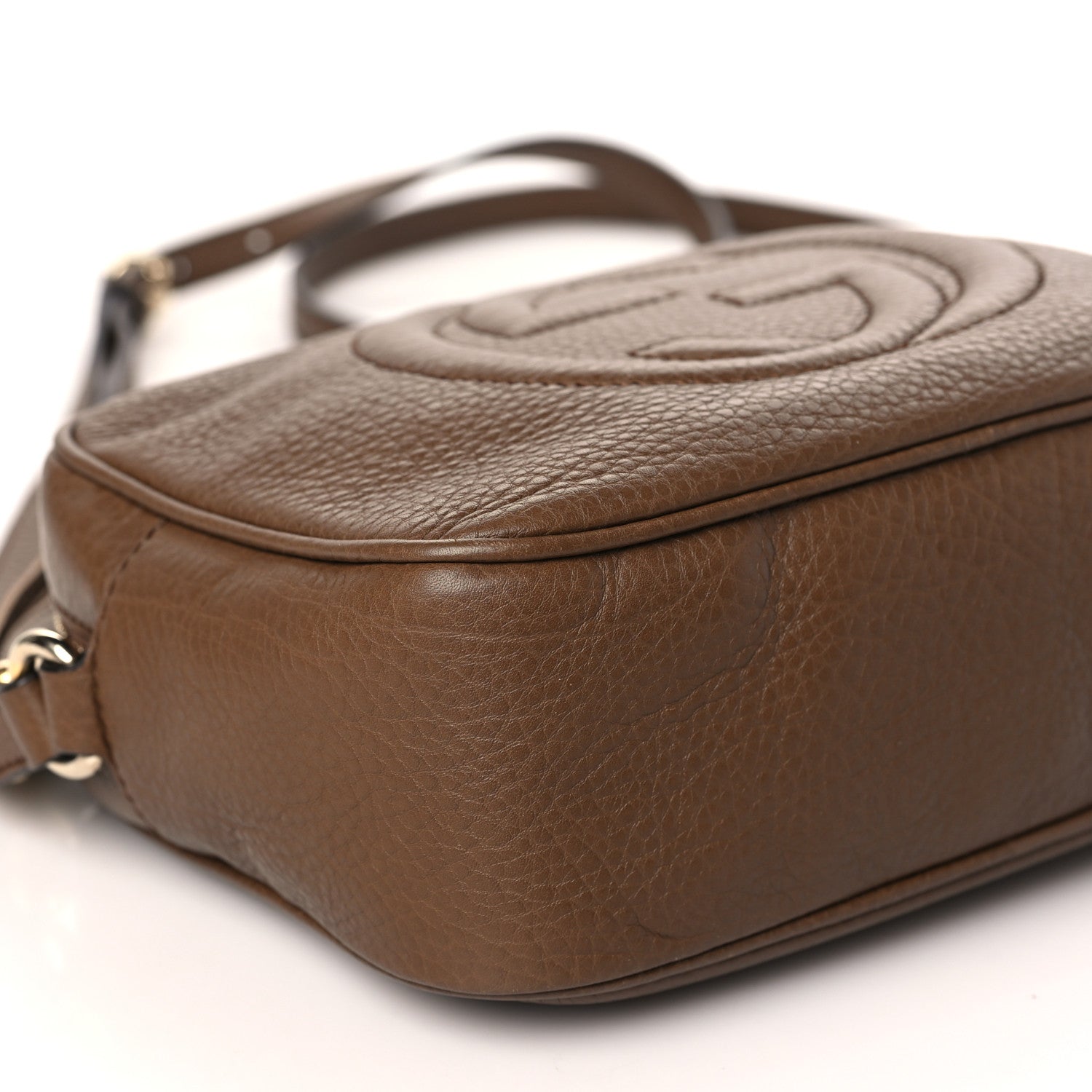Gucci Cellarius Calfskin Small Soho Disco Bag Acero 8 of 9