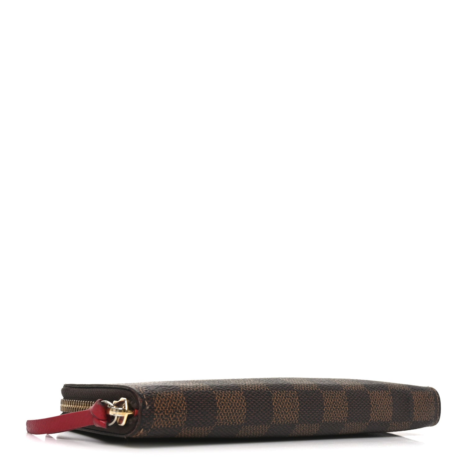 Louis Vuitton Damier Ebene Clemence Wallet Cherry 4 of 7