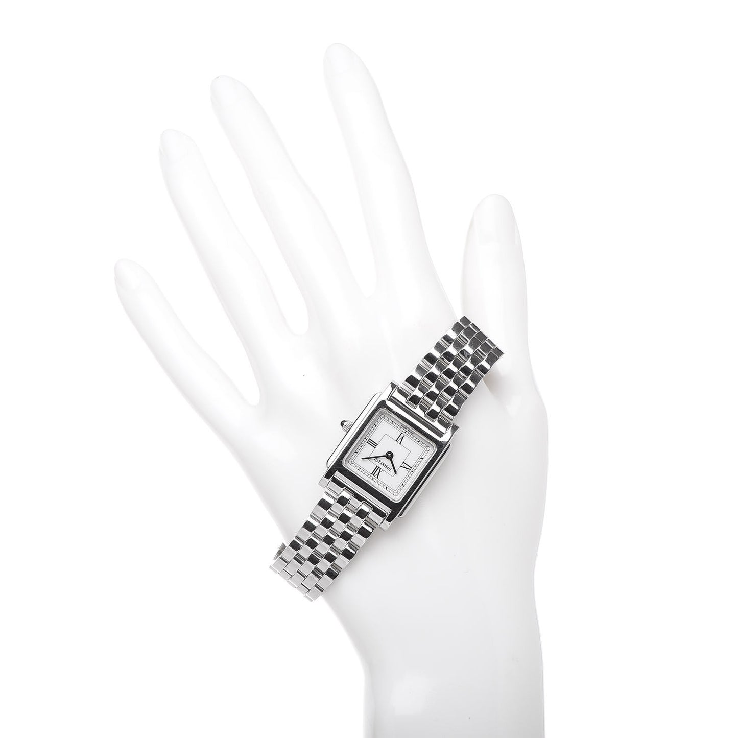 Stainless Steel 24mm Classic Square Quartz Watch