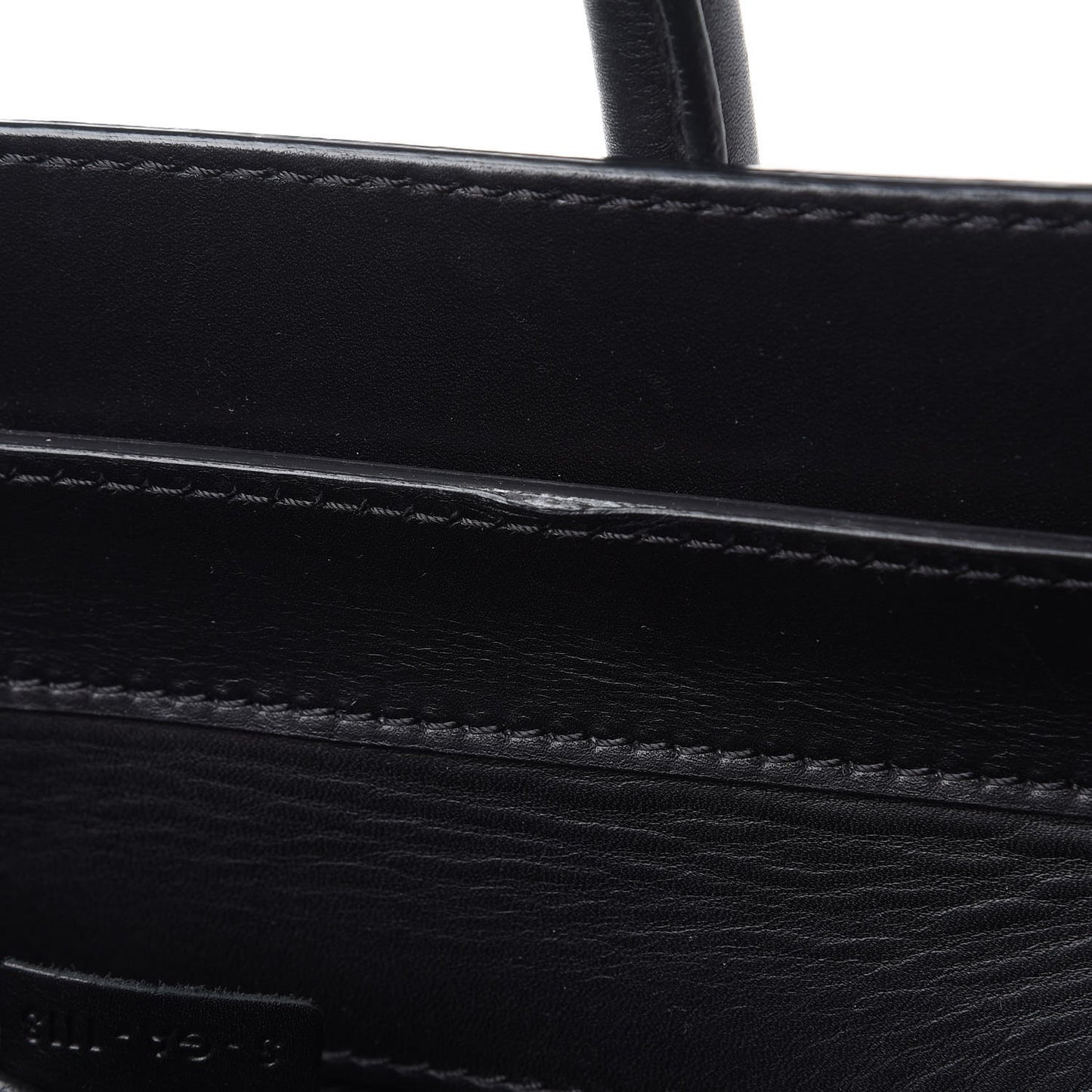 Elephant Calfskin Suede Mini Tri-Color Luggage Sand