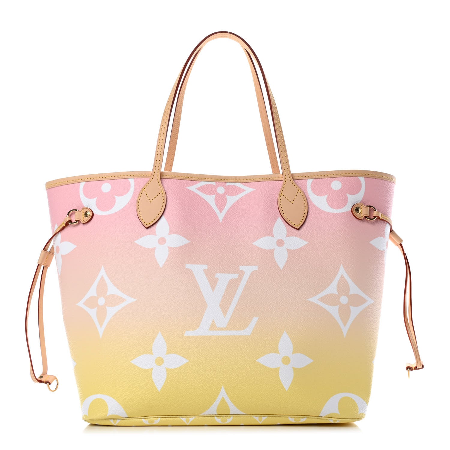 Louis Vuitton Monogram Giant By The Pool Neverfull MM Light Pink 1 of 4