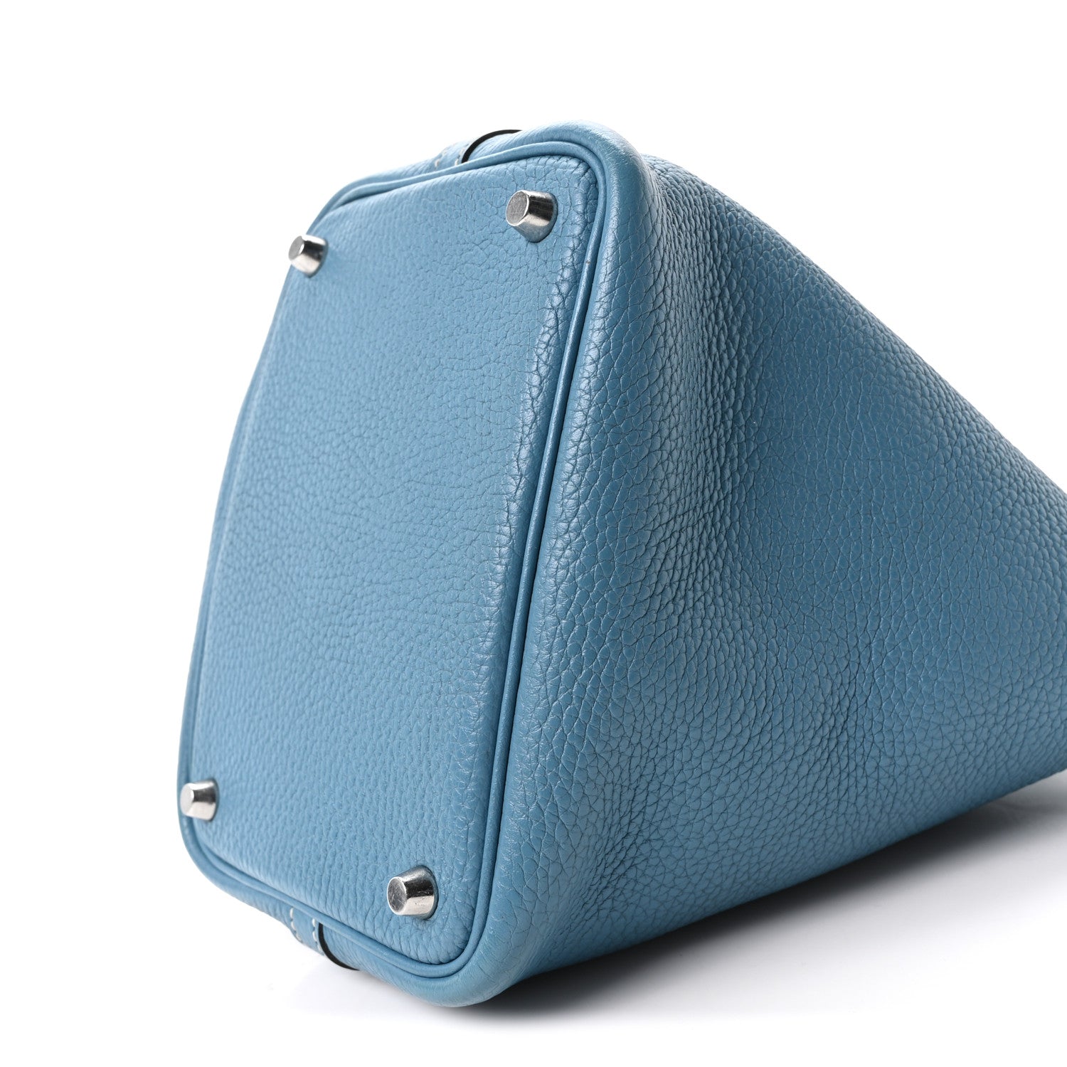 Hermes Taurillon Clemence Picotin Lock 18 PM Blue Jean 1916013