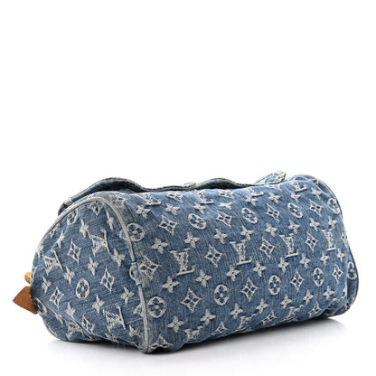 Louis Vuitton Monogram Denim Neo Speedy Blue 4 of 18