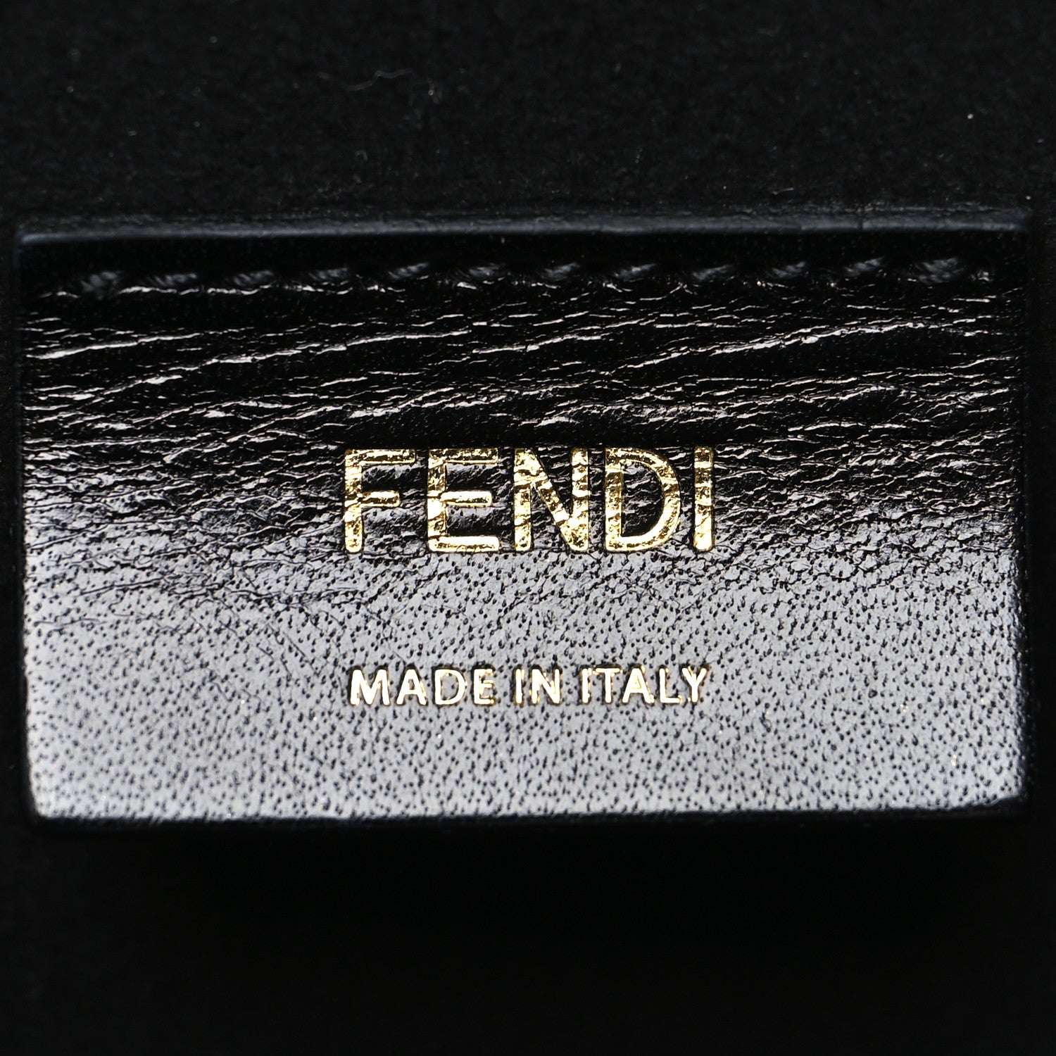 Fendi Vitello Fluffy Logo Vertical Box Rosa Quarzo Black 7 of 15