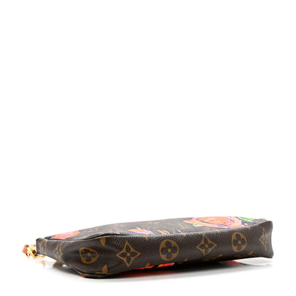 Louis Vuitton Monogram Roses Pochette Accessories 4 of 9