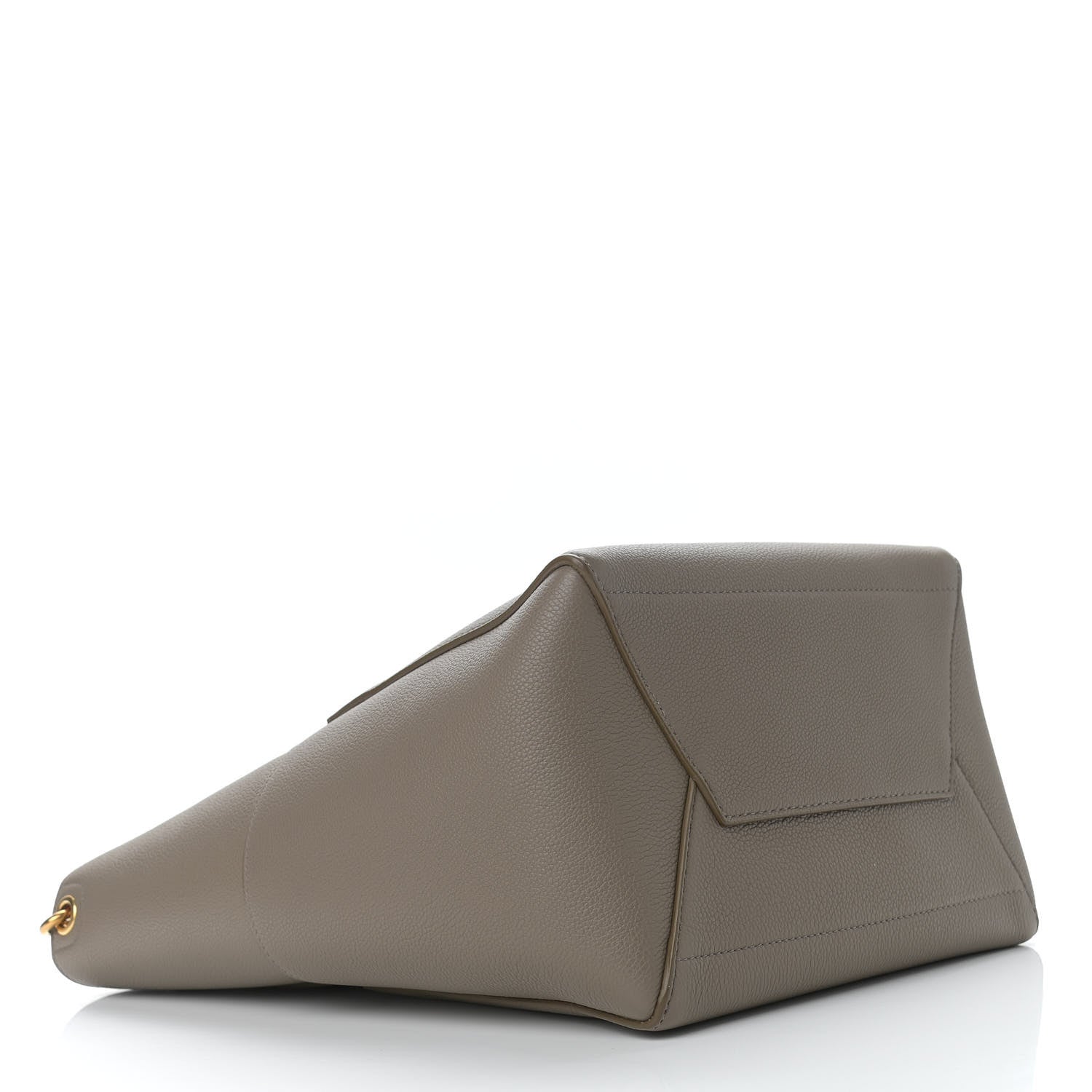 Celine Soft Grained Calfskin Sangle Bucket Bag Taupe 4 of 11