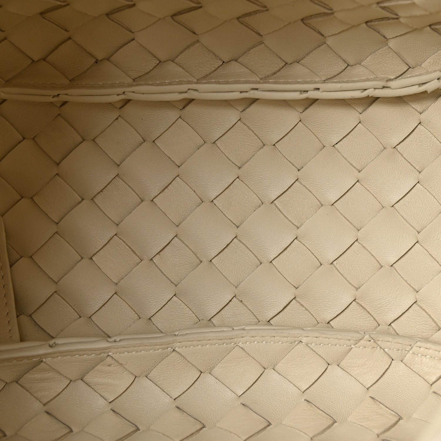Bottega Veneta Nappa Intrecciato Small Campana Shoulder Bag Sea Salt 5 of 11