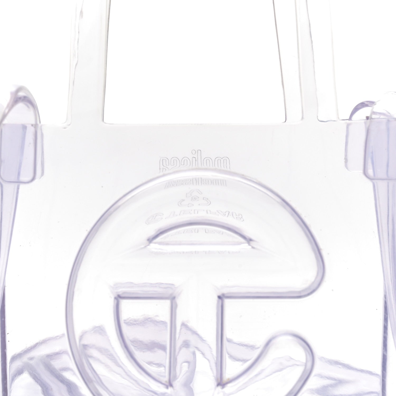 Telfar x MELISSA Jelly Small Shopping Bag Clear 7 of 12
