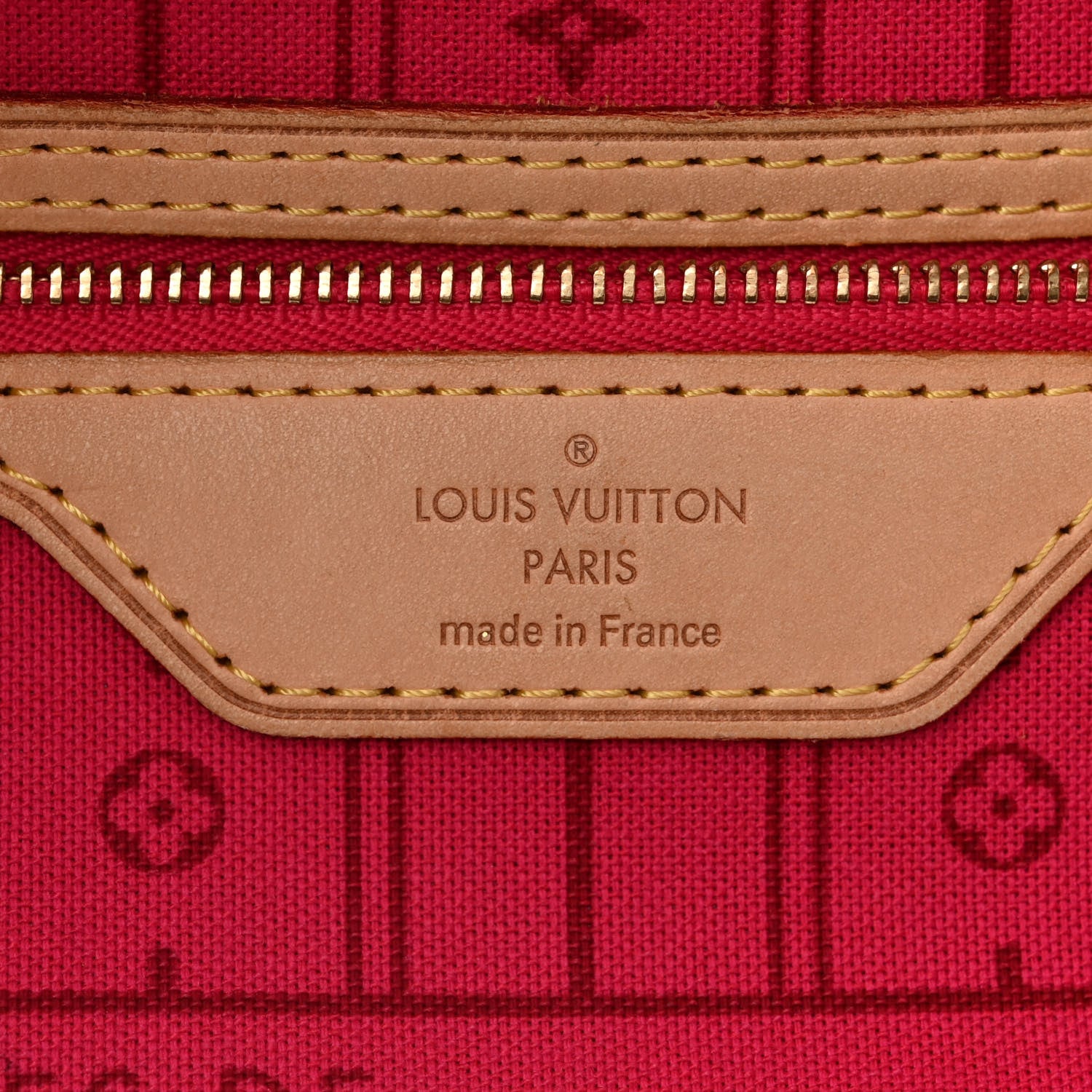 Louis Vuitton Monogram My LV Heritage Neverfull MM Fuchsia Yellow 5 of 10