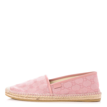 Gucci Monogram Espadrilles 39 Soft Pink 1 of 11