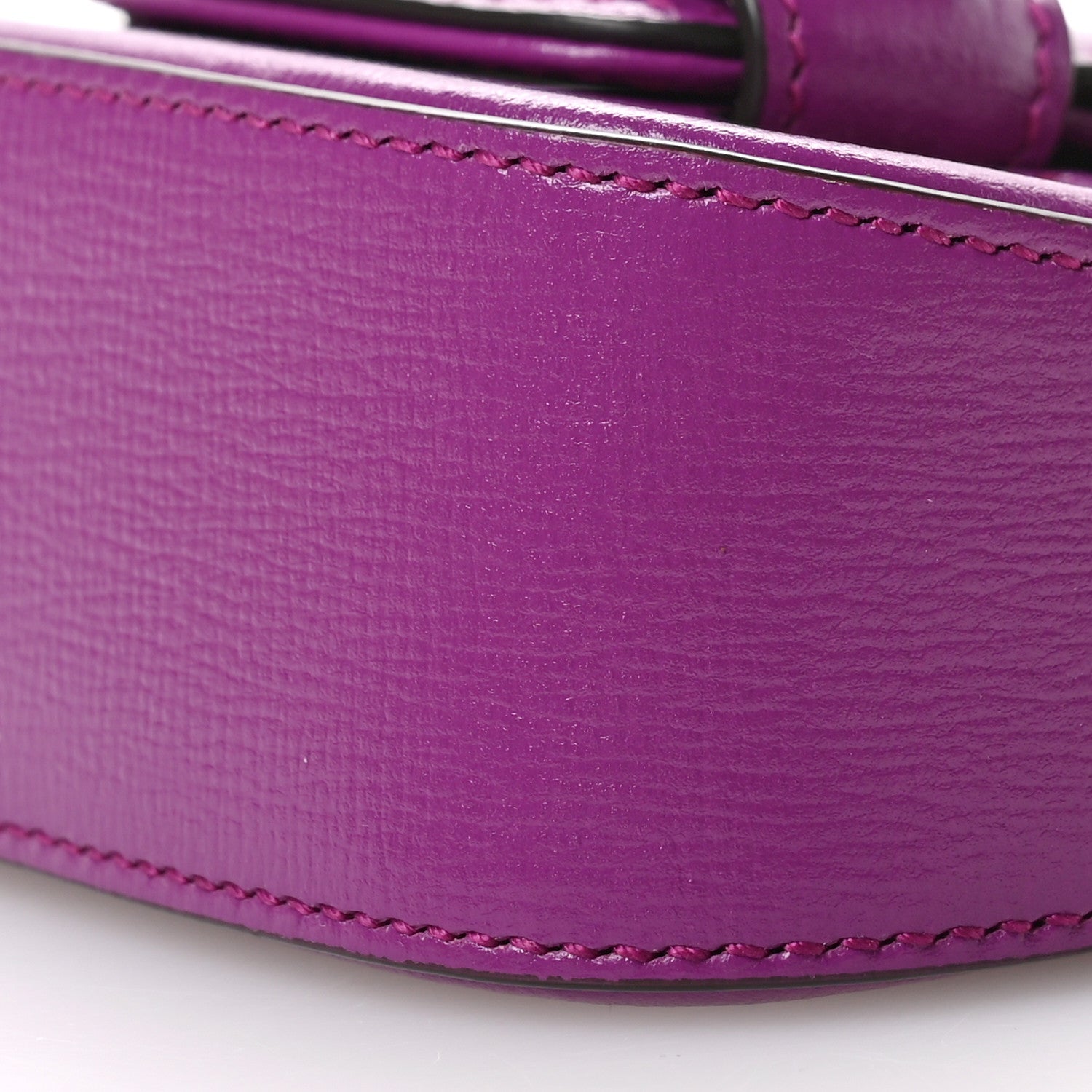 Gucci Azalea Calfskin Web Monochrome Horsebit 1955 Wallet On Strap Purple 10 of 10