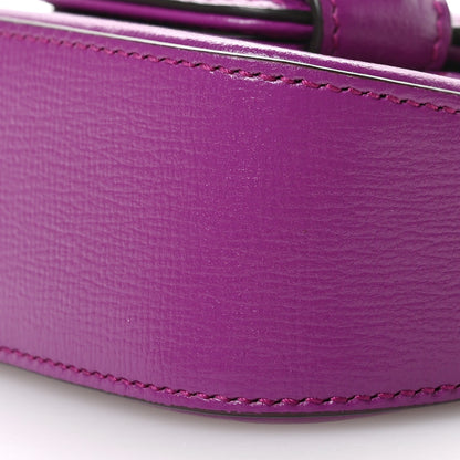 Gucci Azalea Calfskin Web Monochrome Horsebit 1955 Wallet On Strap Purple 10 of 10