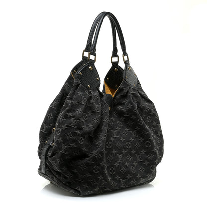 Louis Vuitton Denim Mahina XL Black 3 of 14