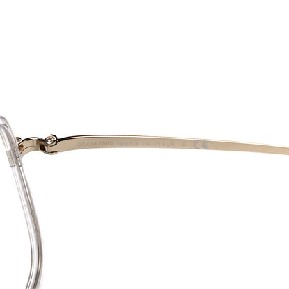 Chanel Metal Removable Pearl Chain Square Eyeglasses 2195-S Silver 5 of 6