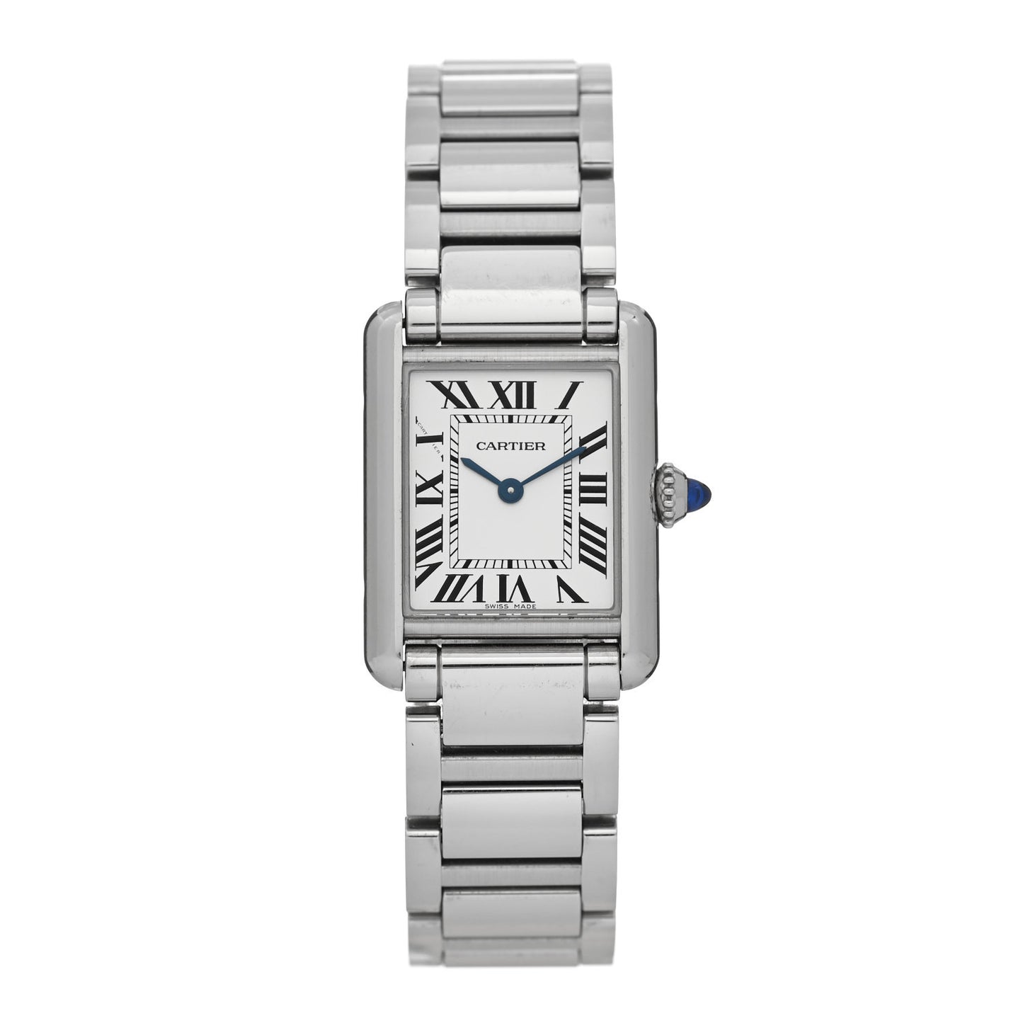 Stainless Steel 22mm Tank Must Quartz Watch