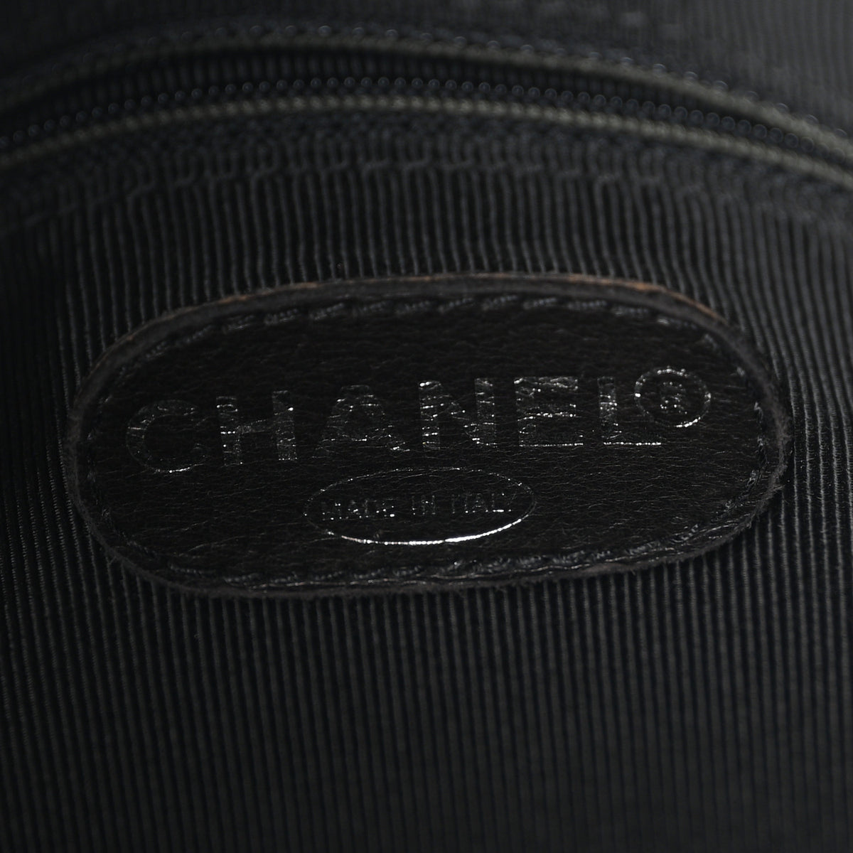 Chanel Caviar CC Shopper Tote Black 11 of 25
