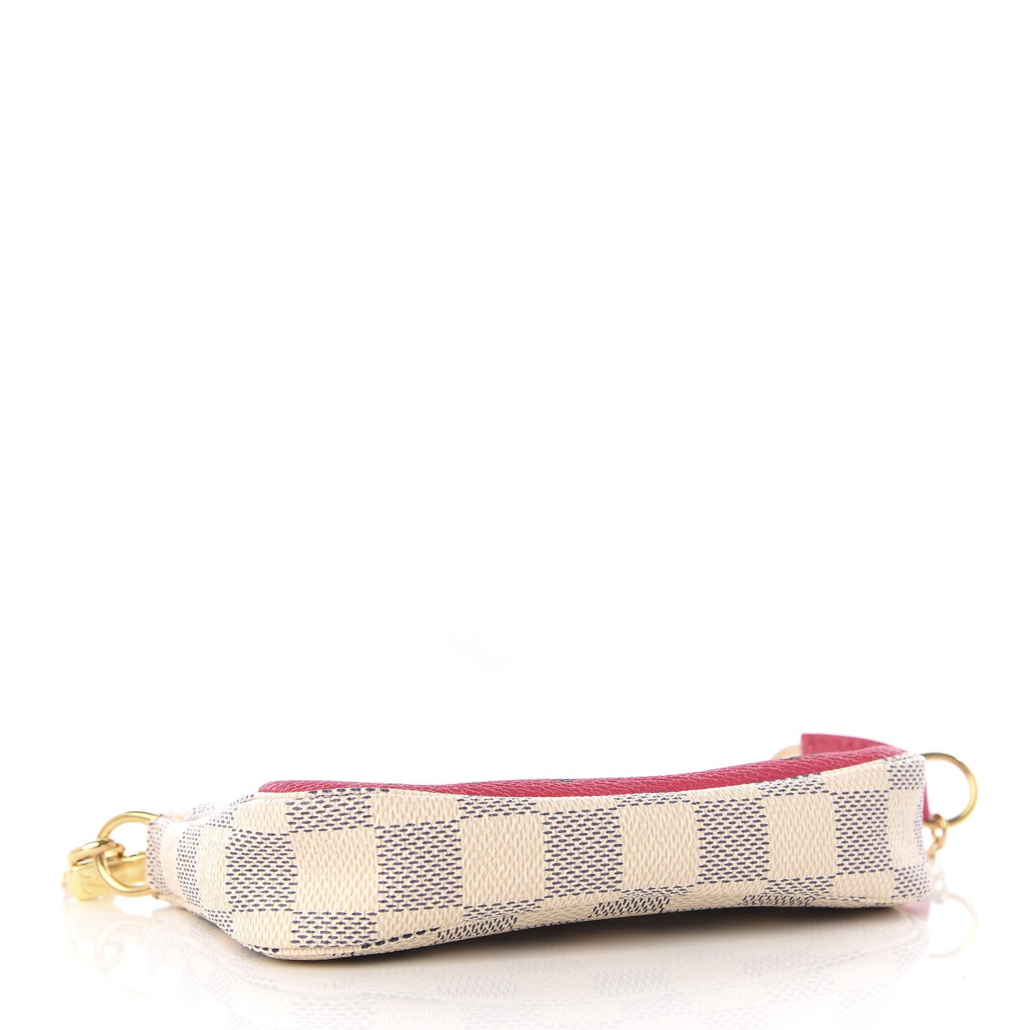Louis Vuitton Damier Azur 2017 Christmas Animation Mini Pochette Accessories 3 of 8
