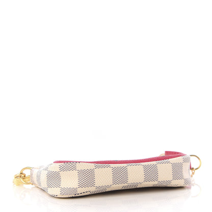 Louis Vuitton Damier Azur 2017 Christmas Animation Mini Pochette Accessories 3 of 8