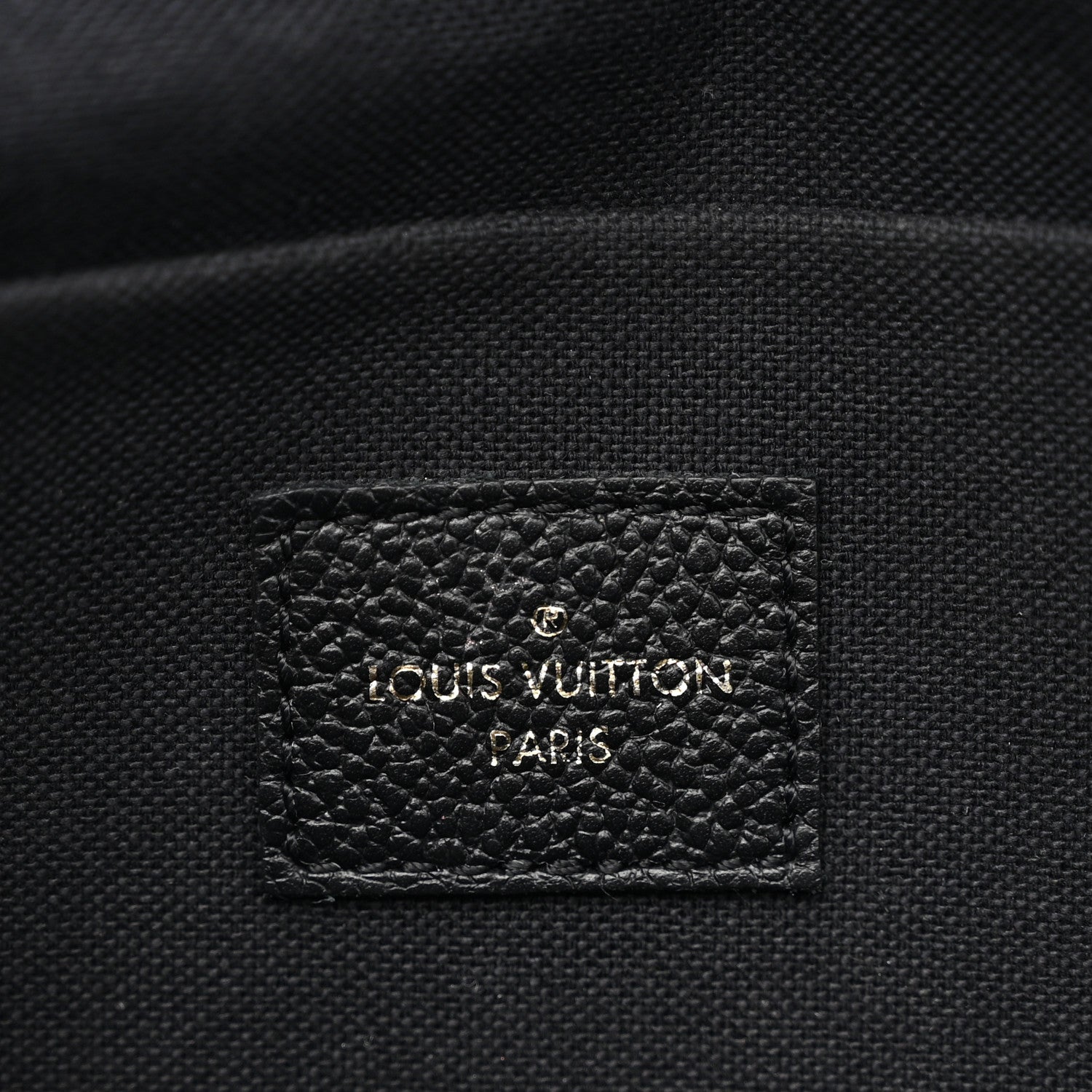 Louis Vuitton Empreinte Pochette Felicie Chain Wallet Black 6 of 12