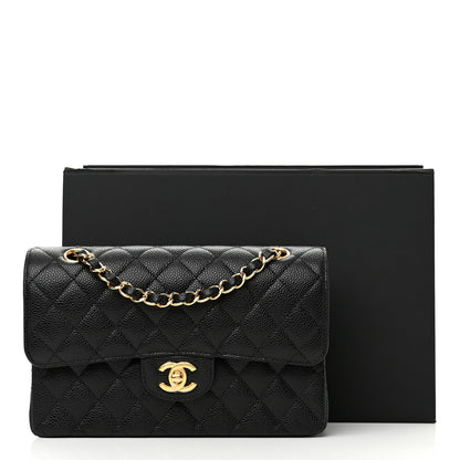 Chanel Caviar Quilted Small Double Flap Black 10 of 10