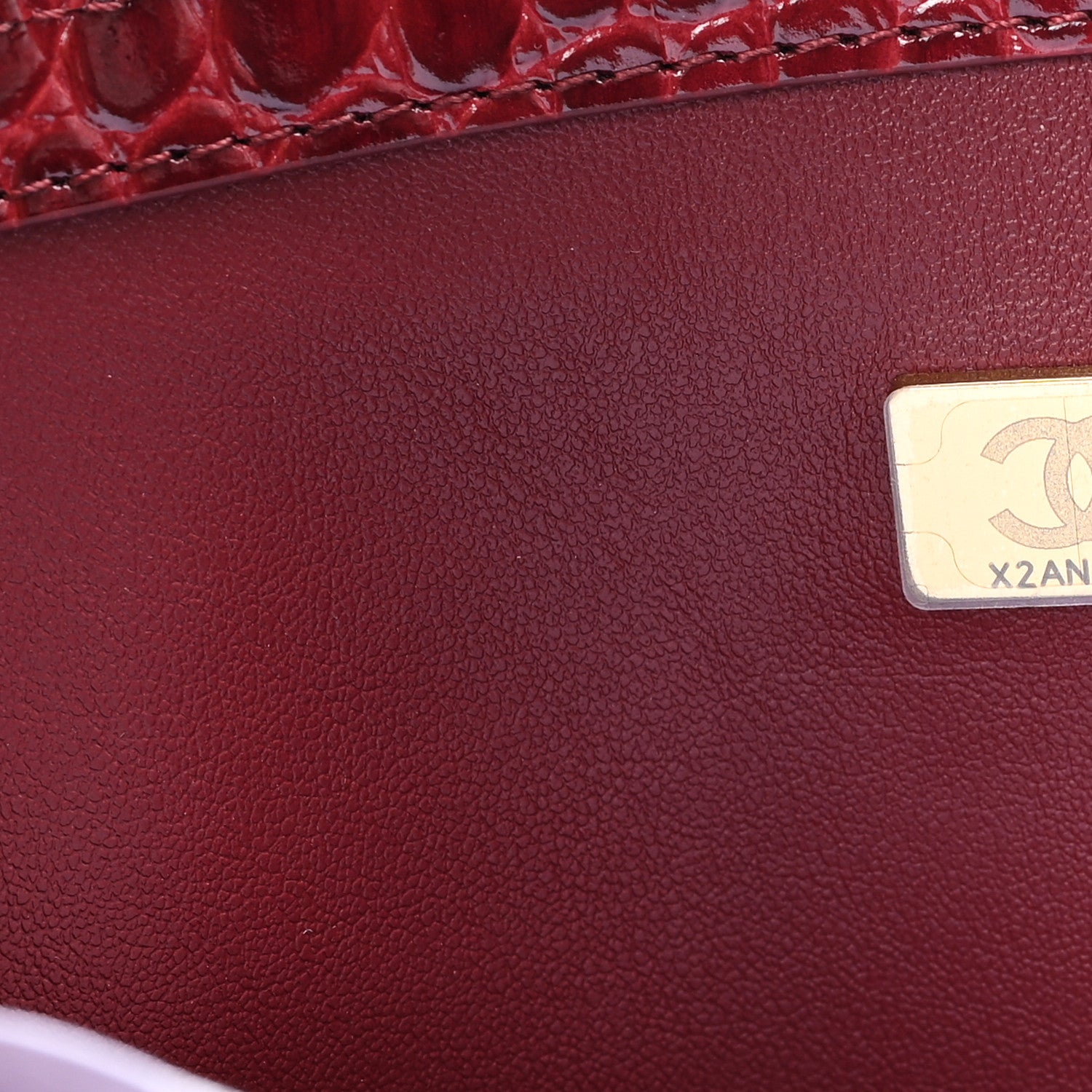 シャネル CHANEL バーガンディ スパンコール トートバッグ シャネル