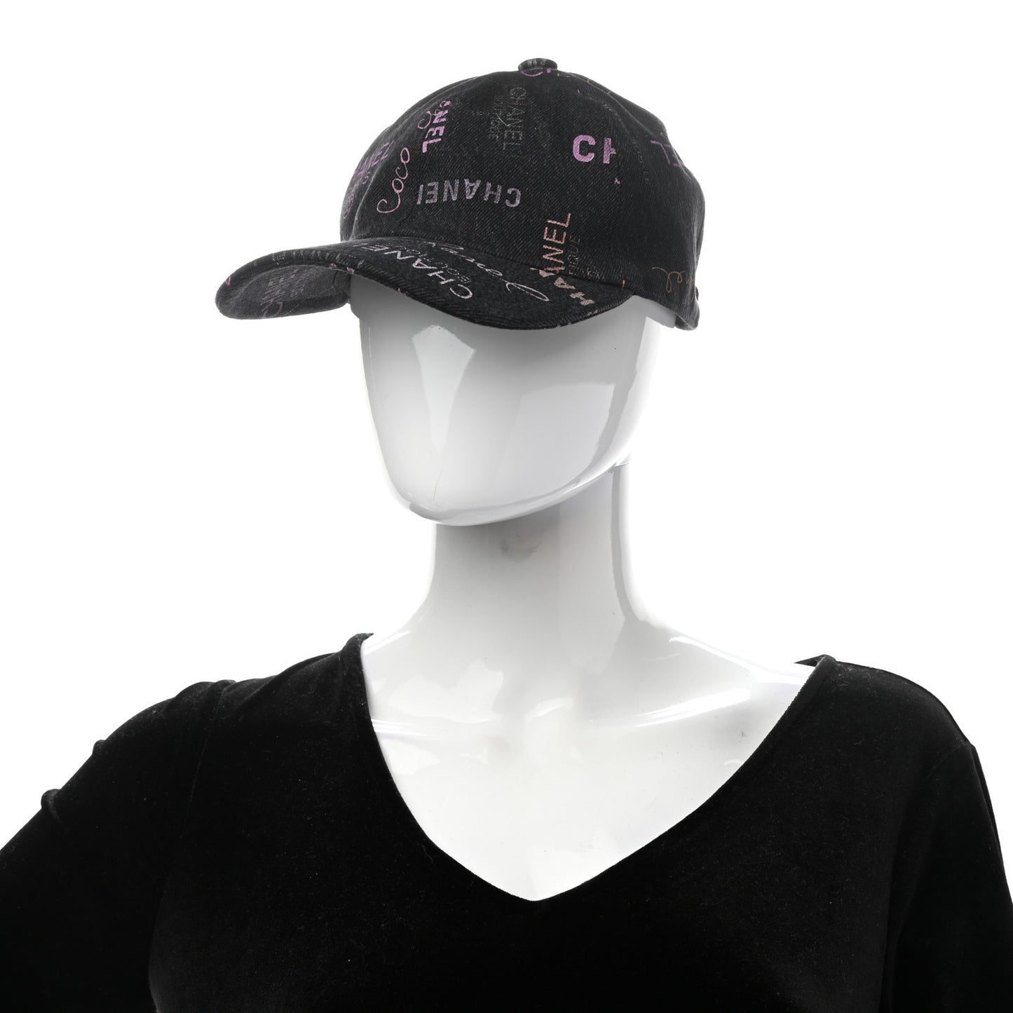 Denim Mood Cap Hat Black