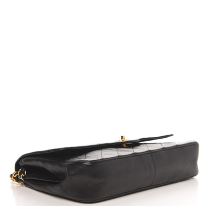 Chanel Lambskin Quilted Medium Single Flap Black 4 of 14