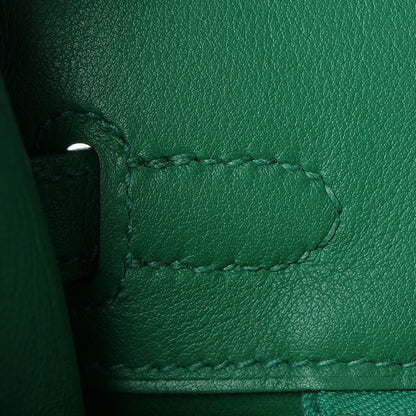 Hermes Swift Birkin 25 Vert Vertigo 16 of 30