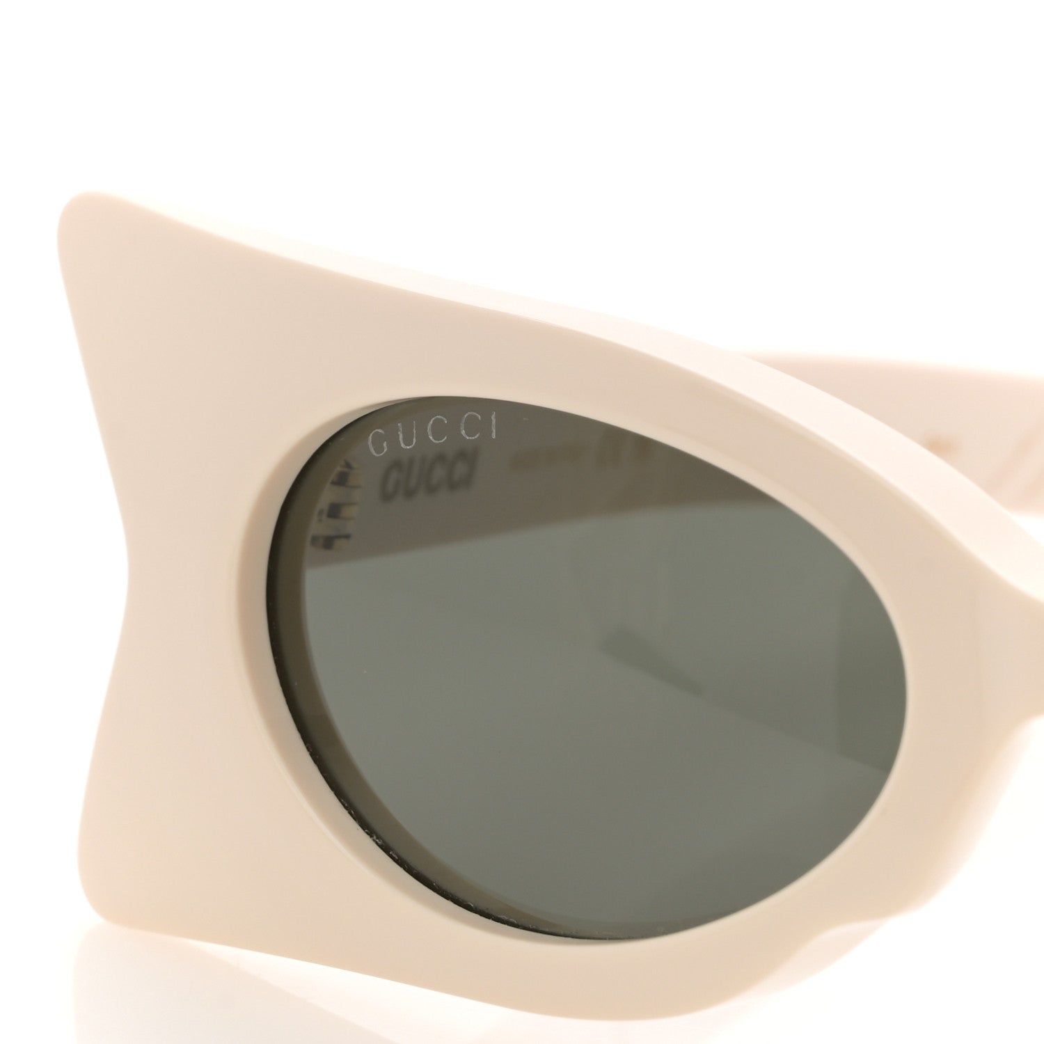 Gucci Cat Eye Sunglasses GG1379S White 7 of 8