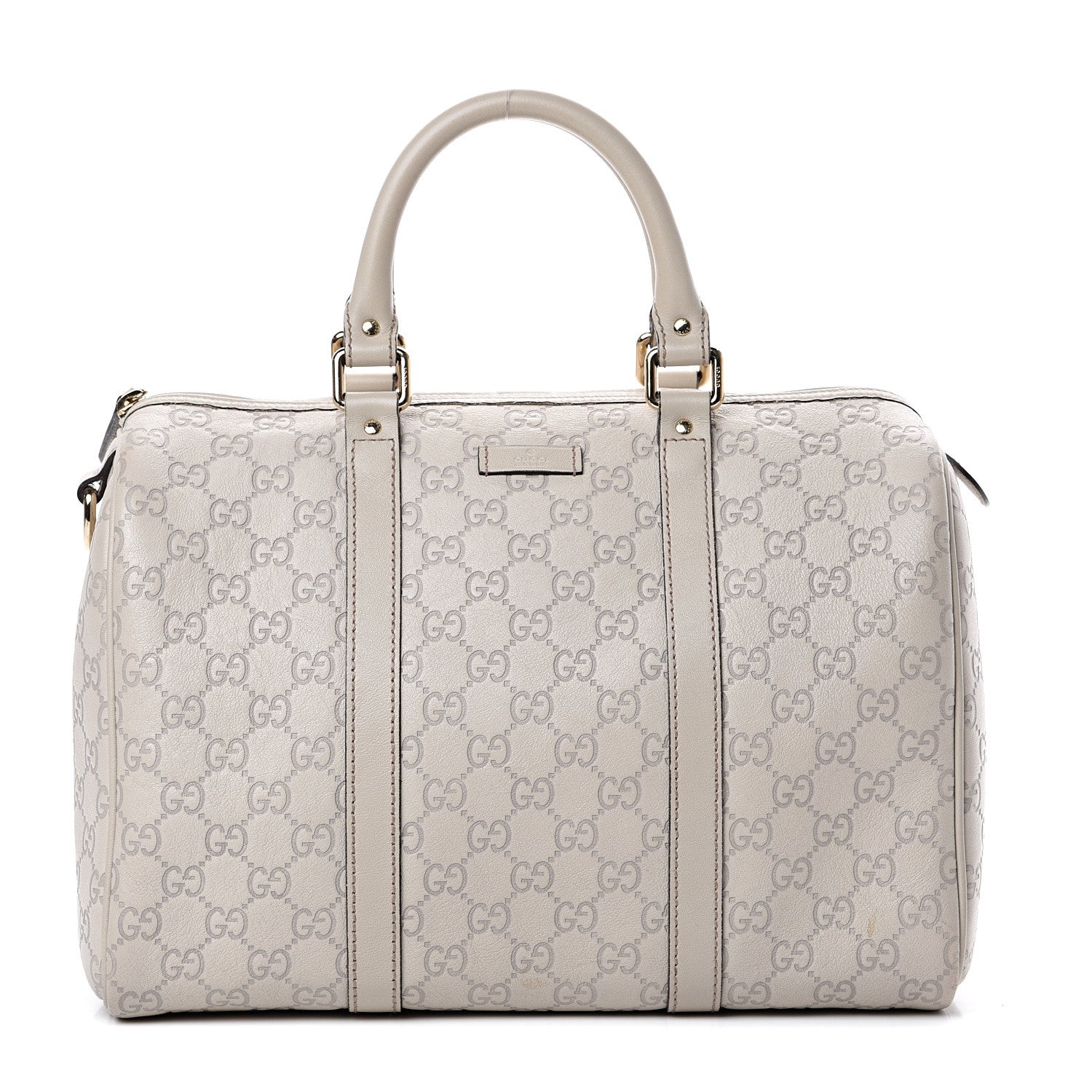 Gucci Guccissima Medium Joy Boston Off White 1 of 12
