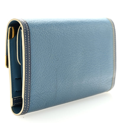 Louis Vuitton Suhali Porte Tresor International Wallet Blue 3 of 6