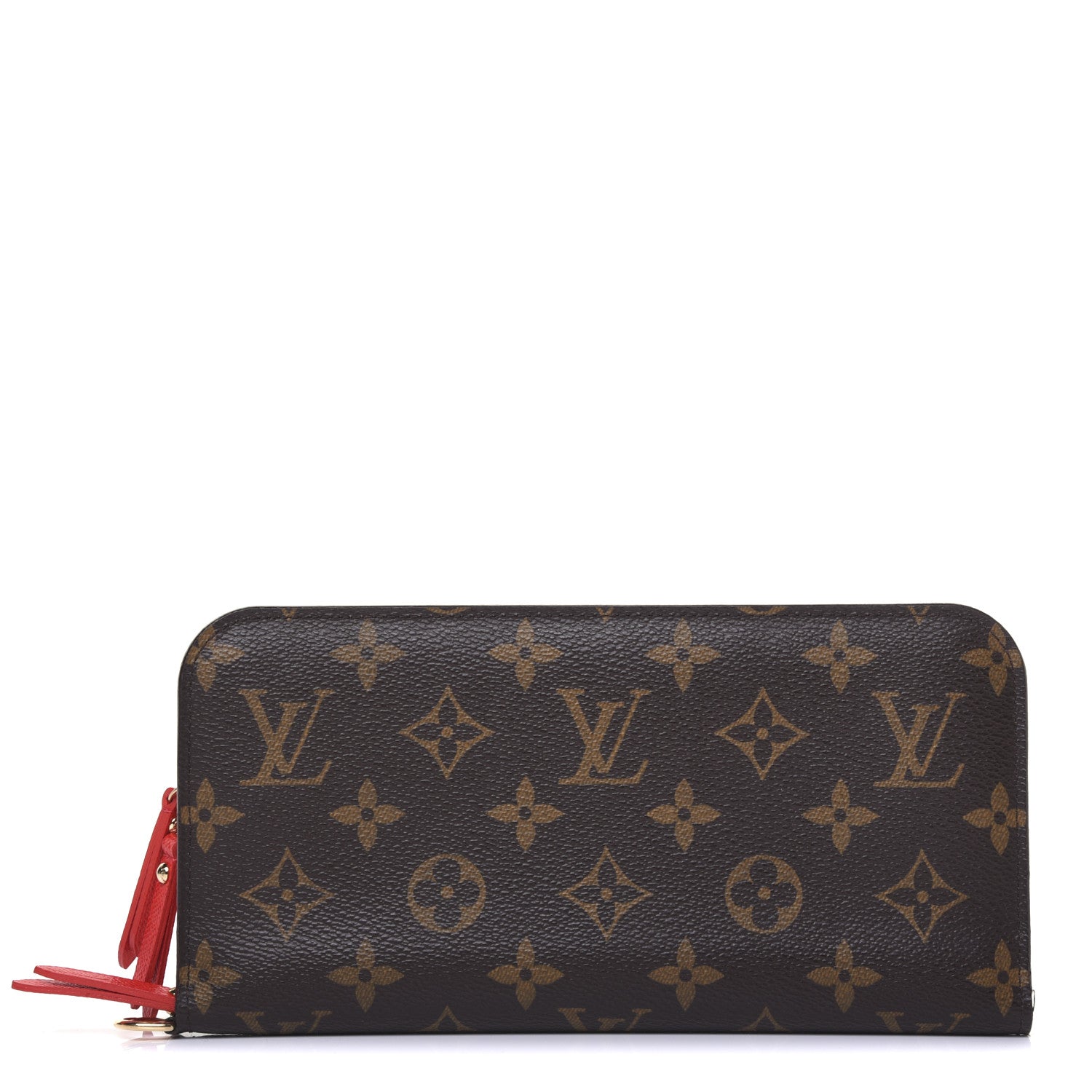 Louis Vuitton Monogram Kusama Waves Insolite Wallet Red 1 of 11