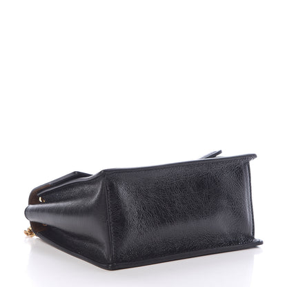 Fendi Agnello Old Shine Small Kan U Shoulder Bag Black 4 of 10