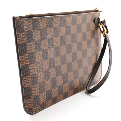 Louis Vuitton Damier Ebene Neverfull MM GM Pochette 3 of 12