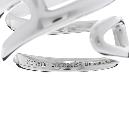 Hermes Sterling Silver Chaine D'Ancre Punk Ring 52 6 4 of 5