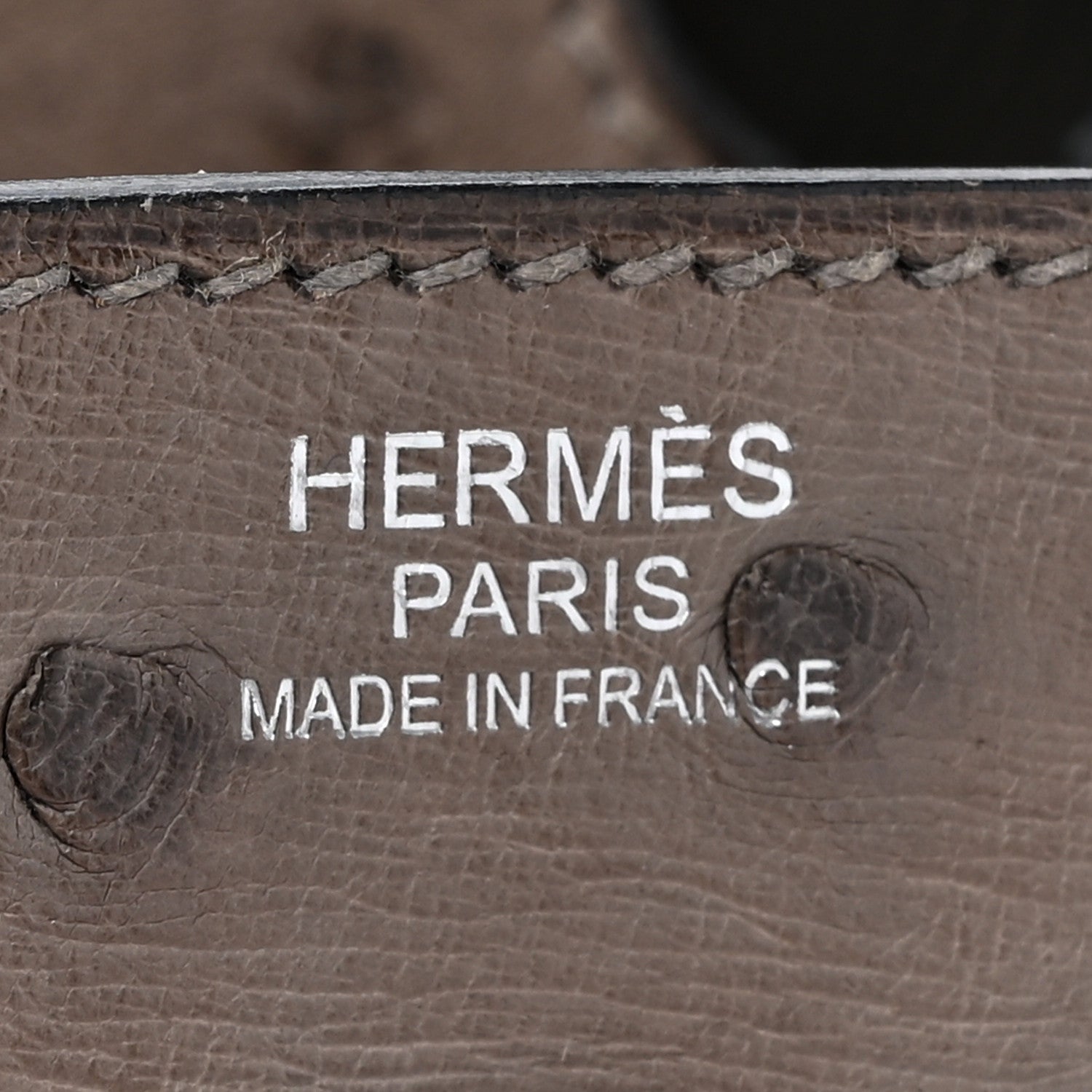 Hermes Ostrich Birkin 30 Mousse 6 of 20